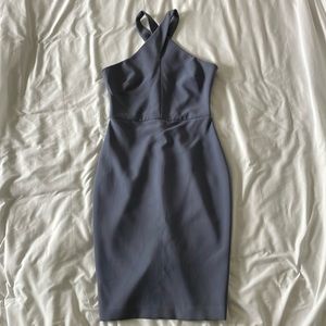 Likely Women's Midi Dress in Slate Blue
